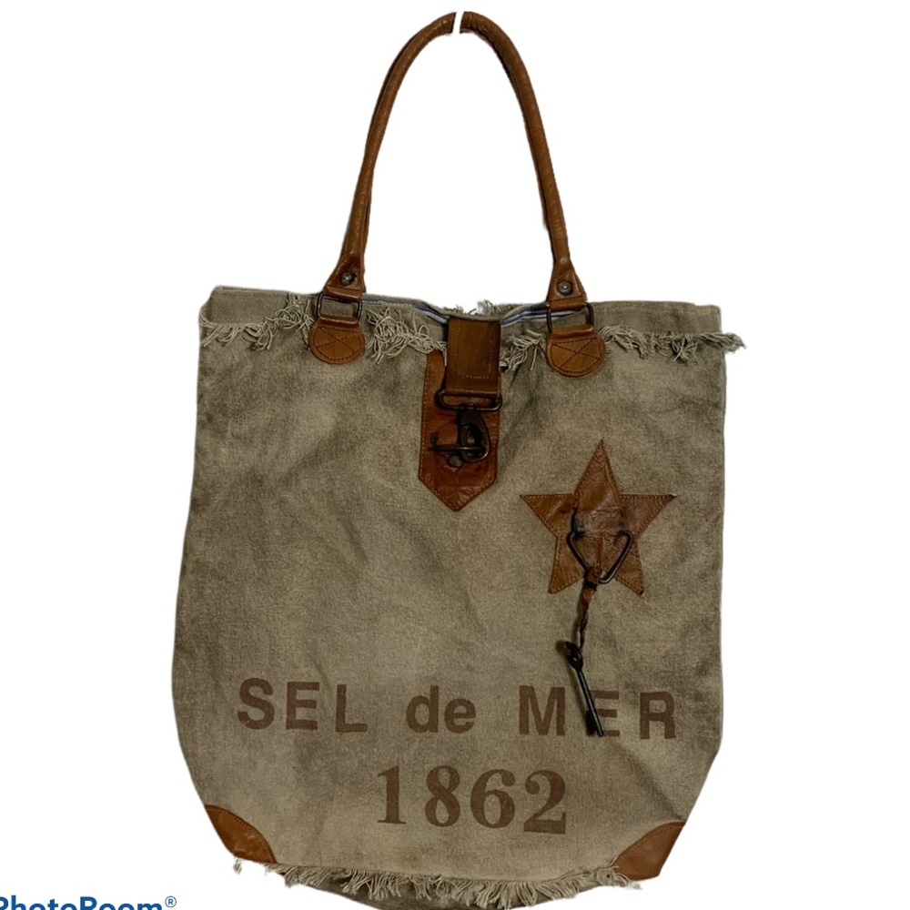 Pine Creek Canvas SEL de MER 1862 Tote Bag
